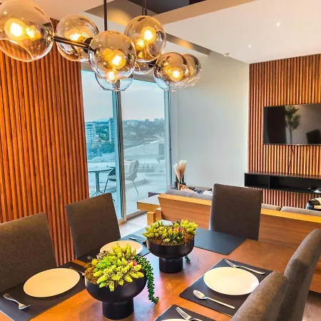 Lobby33 Andares Lujoso Departamento Apartment Guadalajara Exterior photo